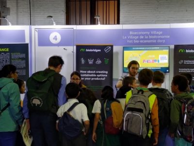 Four EU-funded projects joined forces to raise awareness on bio-based products during the EXPO “Science is Wonderful!”