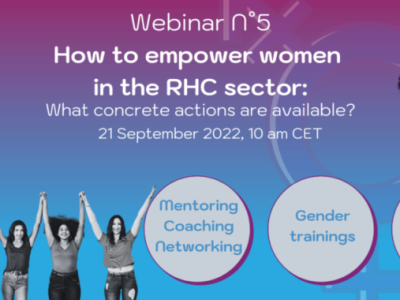 Webinar #5: How to empower women in the RHC sector: What concrete actions are available?