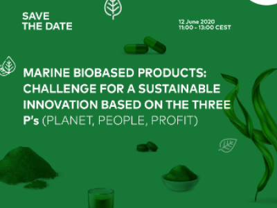 Marine biobased products: challenge for a sustainable innovation based on the three p’s (planet, people, profit)