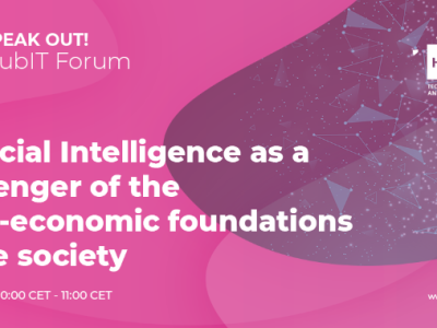 Join HubIT Forum on modern challenges of Artificial Intelligence!